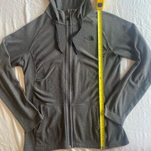 The North Face Charcoal Fleece Full-Zip Hoodie